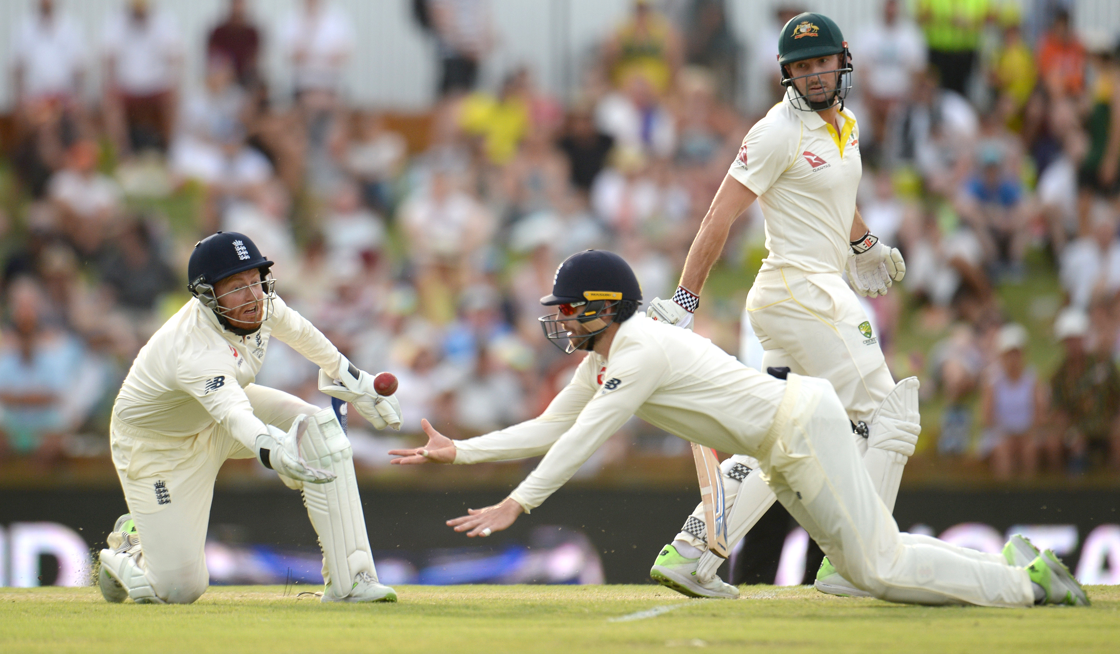 Twitter reacts to Jonny Bairstow and Mark Stoneman’s horrible mess up of Shaun Marsh's catch