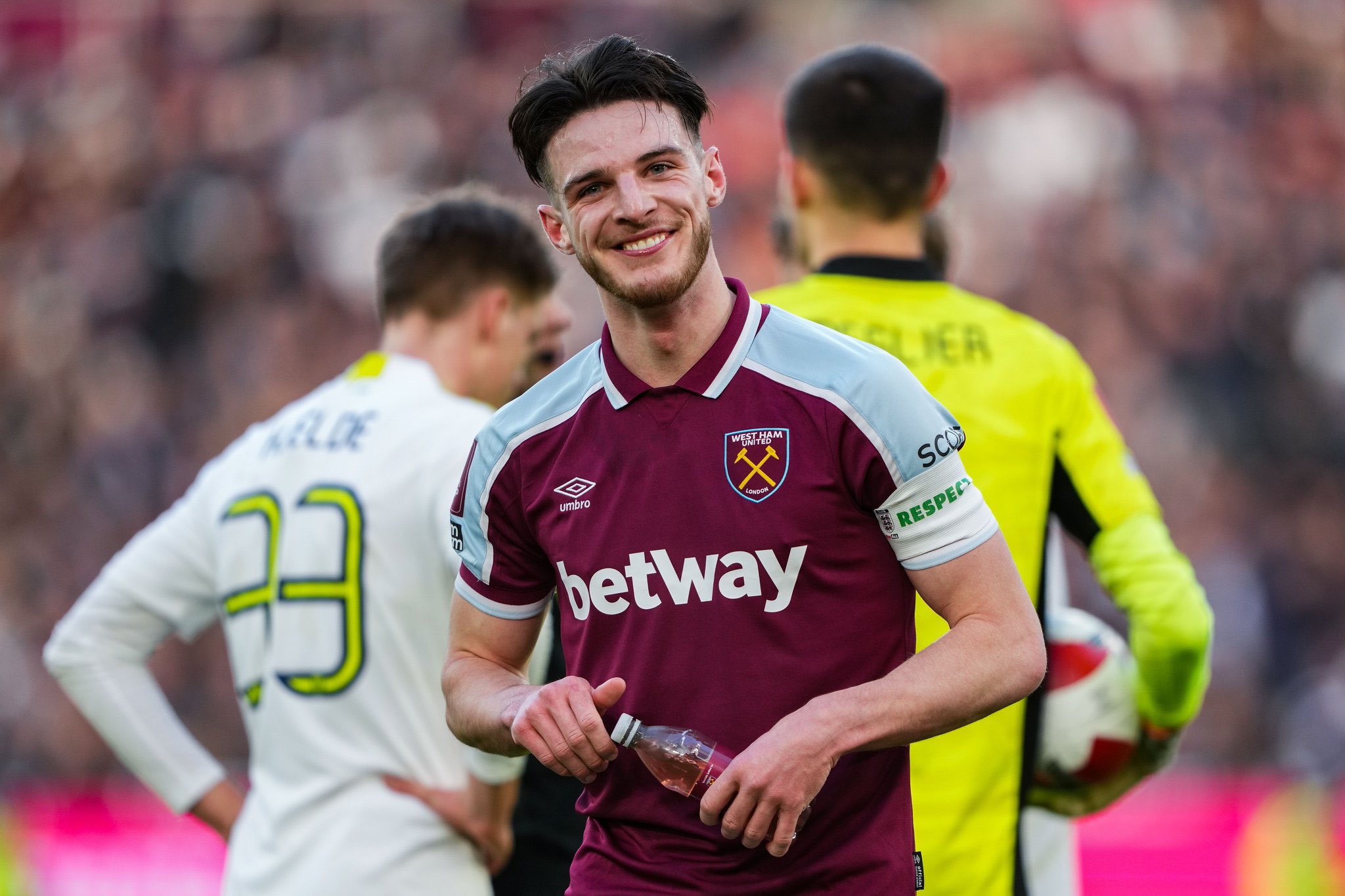 Only thing to say is that Declan Rice is not for sale, asserts David Moyes