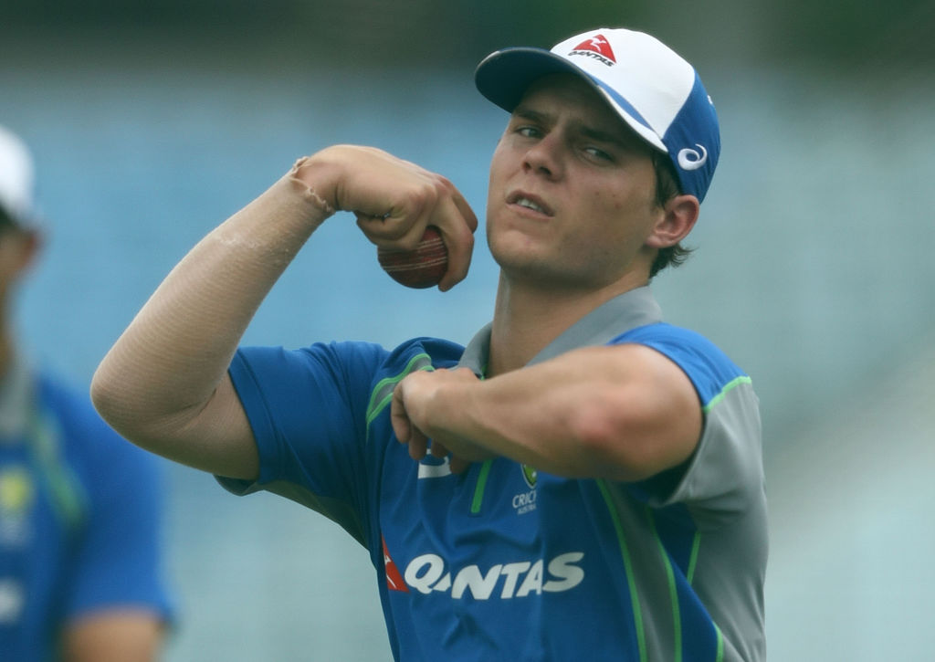 VIDEO | Commentators left stunned as umpire fails to call no-ball despite Swepson landing ball outside the pitch