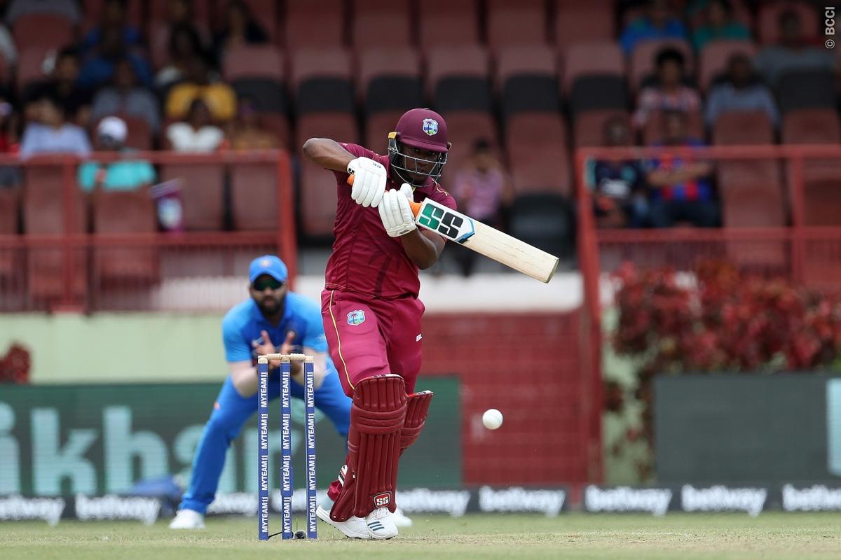 VIDEO | Evin Lewis' rocket boundary lands into a paint box in CPL 2021 