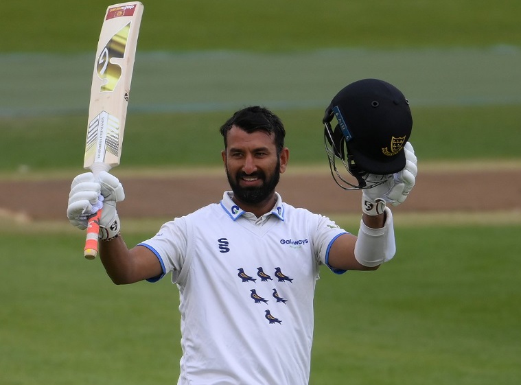 County Championship 2022 | Twitter reacts as Cheteshwar Pujara unleashes a stunning shot for maximum