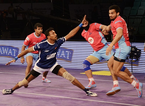 Pro Kabaddi: Jaipur Pink Panthers snatch late draw against Dabang Delhi