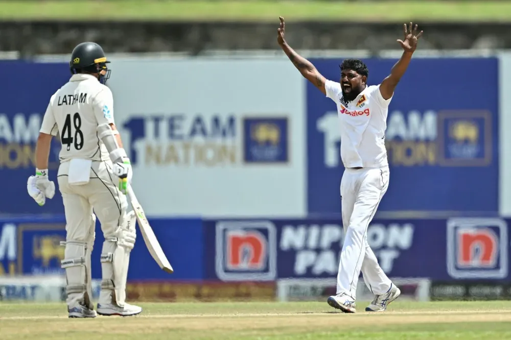 SL vs NZ | Mendis and Jayasuriya’s spin masterclass cripple Kiwi middle order to dent their run chase