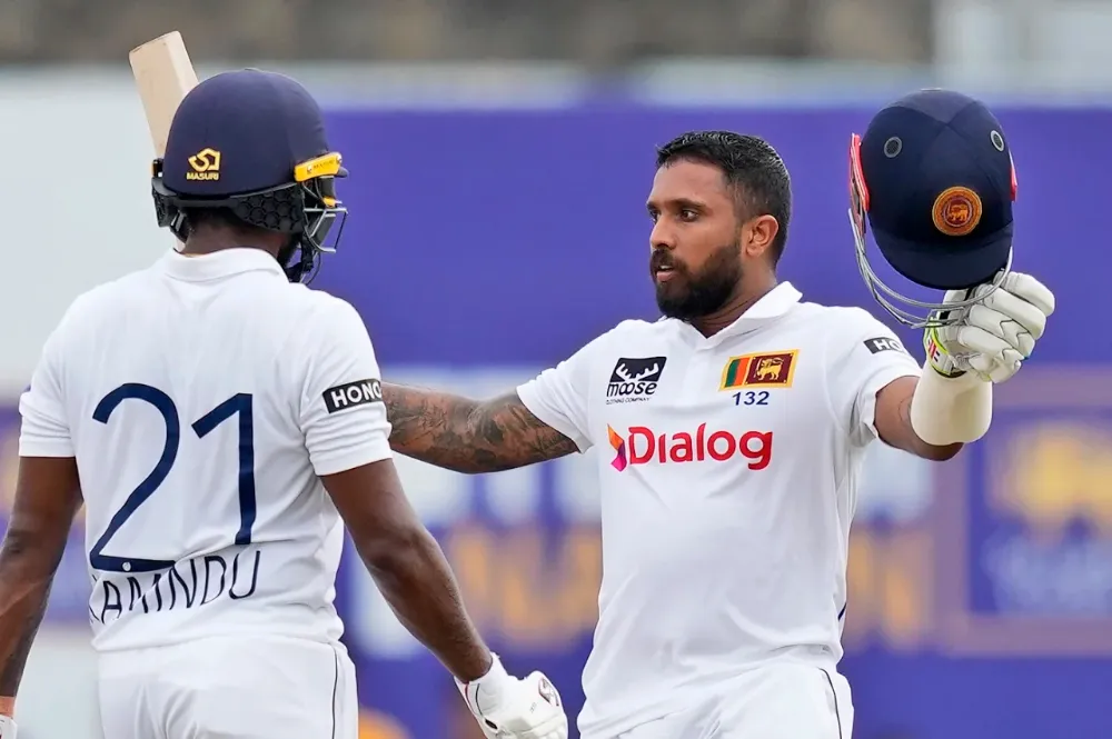 SL vs NZ | Mendis duo's centuries dominate Kiwis as Sri Lanka charge into day three