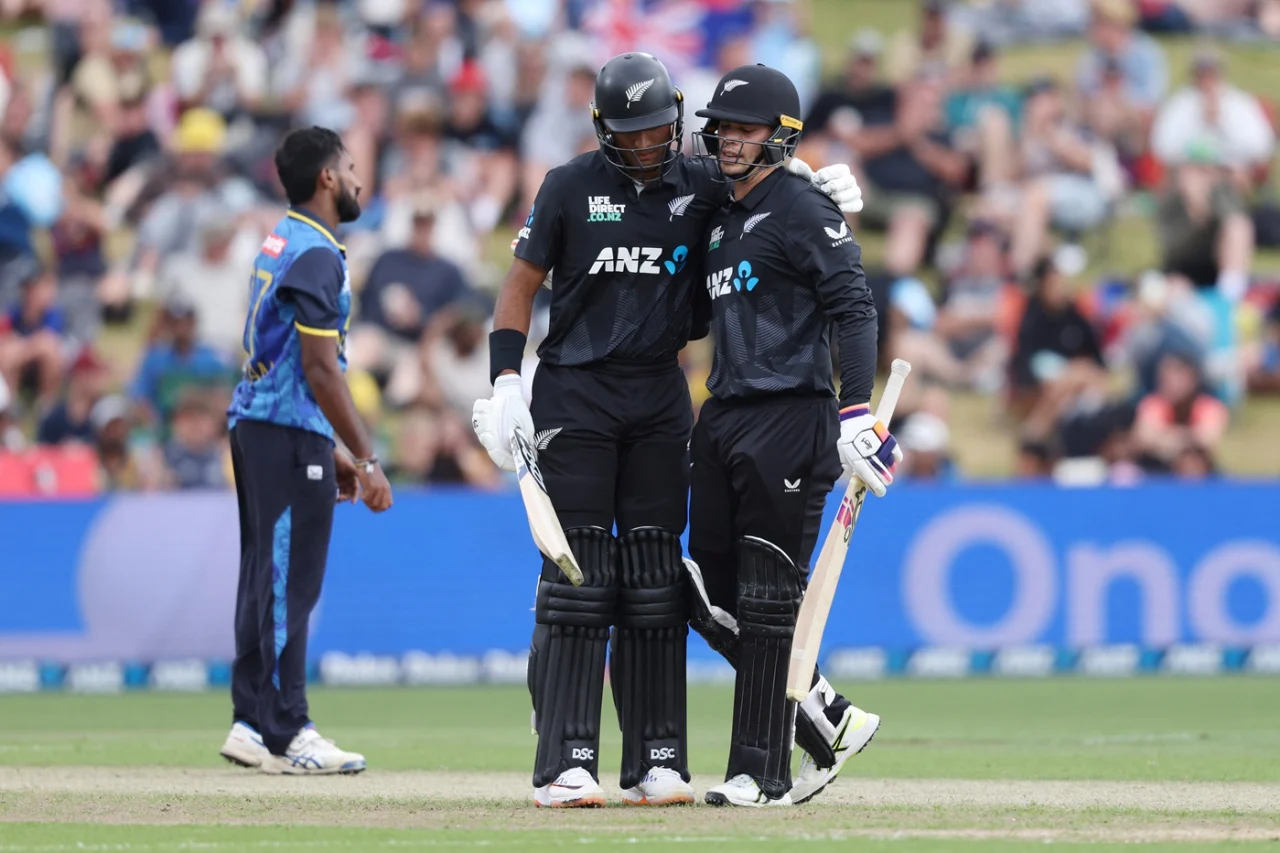 NZ vs SL | Theekshana’s hat-trick falls short as Rachin-Chapman duo clinch victory for Kiwis