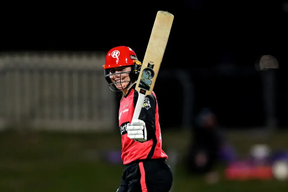 WBBL 2024 | Georgia Wareham's dominant knock powers Melbourne Renegades to victory over Hobart