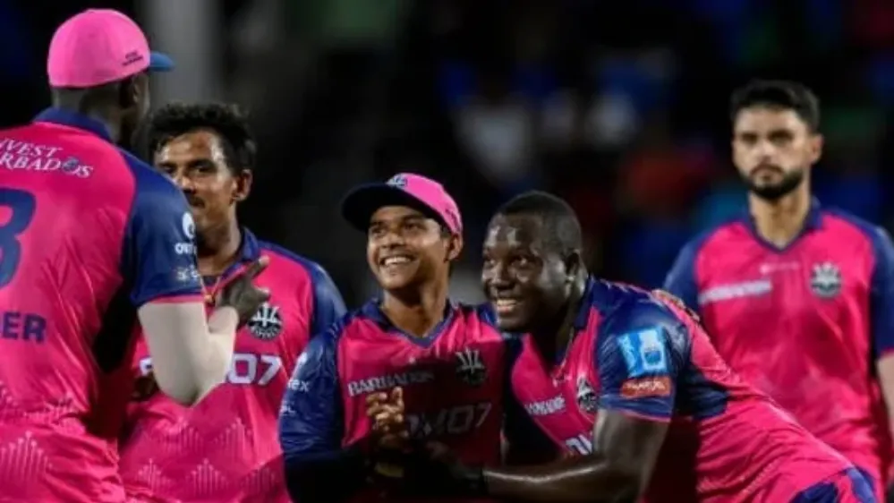 WATCH, CPL 2024  |Rovman Powell's marathon dash seals Hetmyer's fate with stunning catch