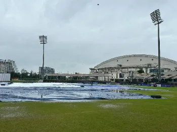 ‌AFG vs NZ | Persistent rain and poor outfield spoils one-off Test in Greater Noida’s unfortunate first