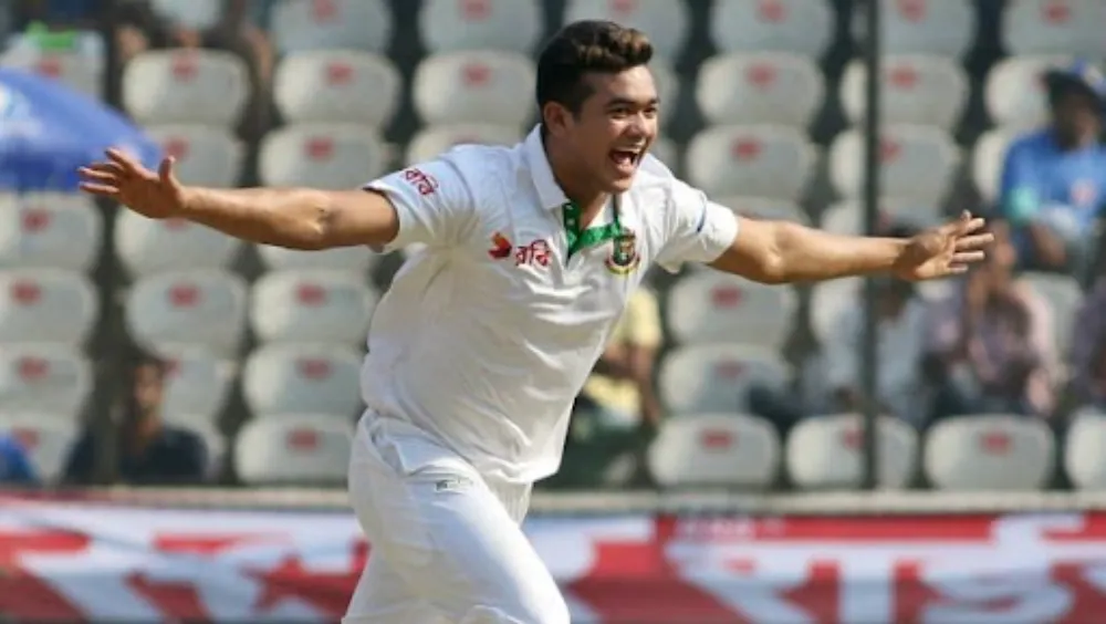 PAK vs BAN | Twitter erupts as Taskin's fiery jaffa rocks Shafique and hands Bangladesh early edge