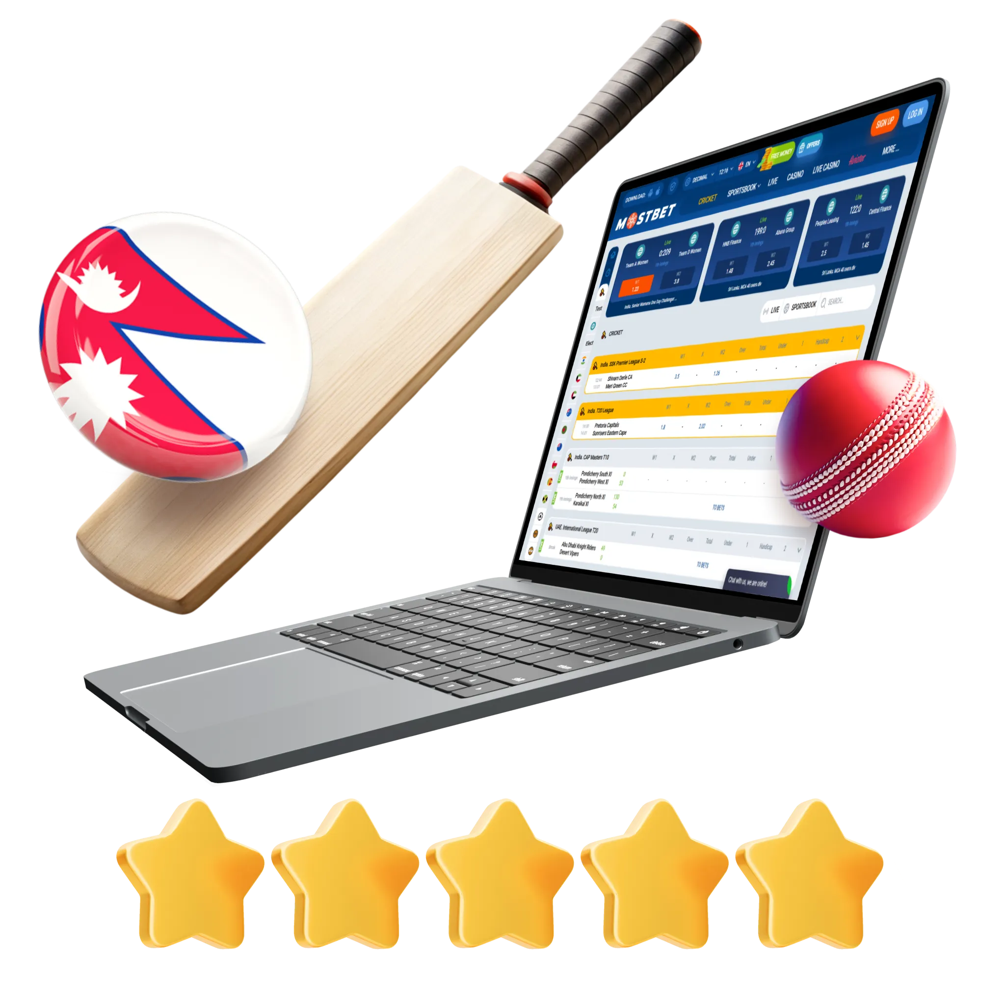 Cricket Betting Sites in Nepal