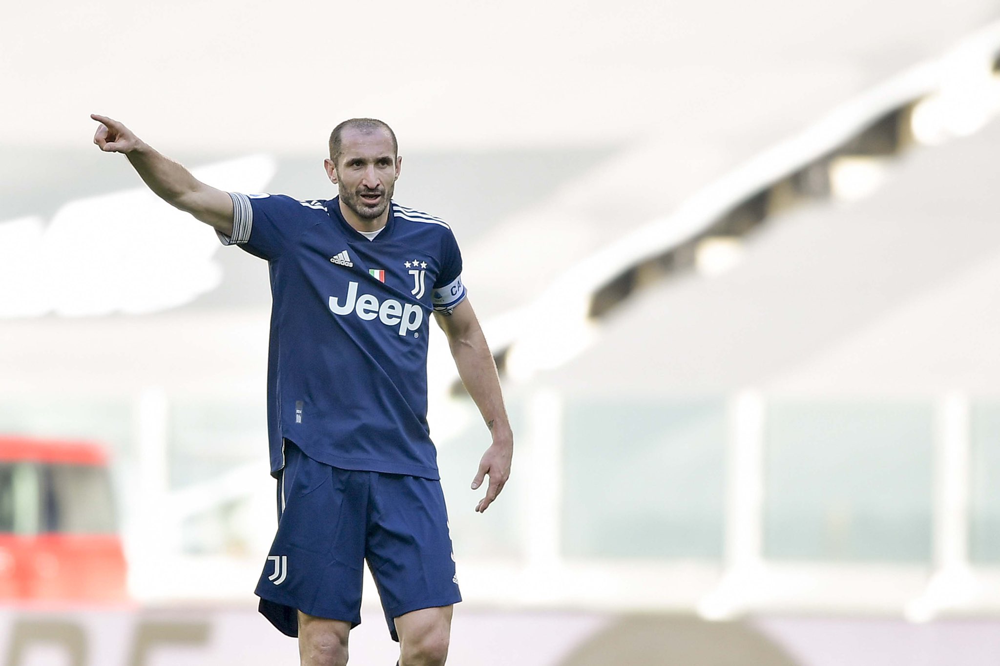 Euro 2020 winner Giorgio Chiellini signs a two year contract extension with Juventus