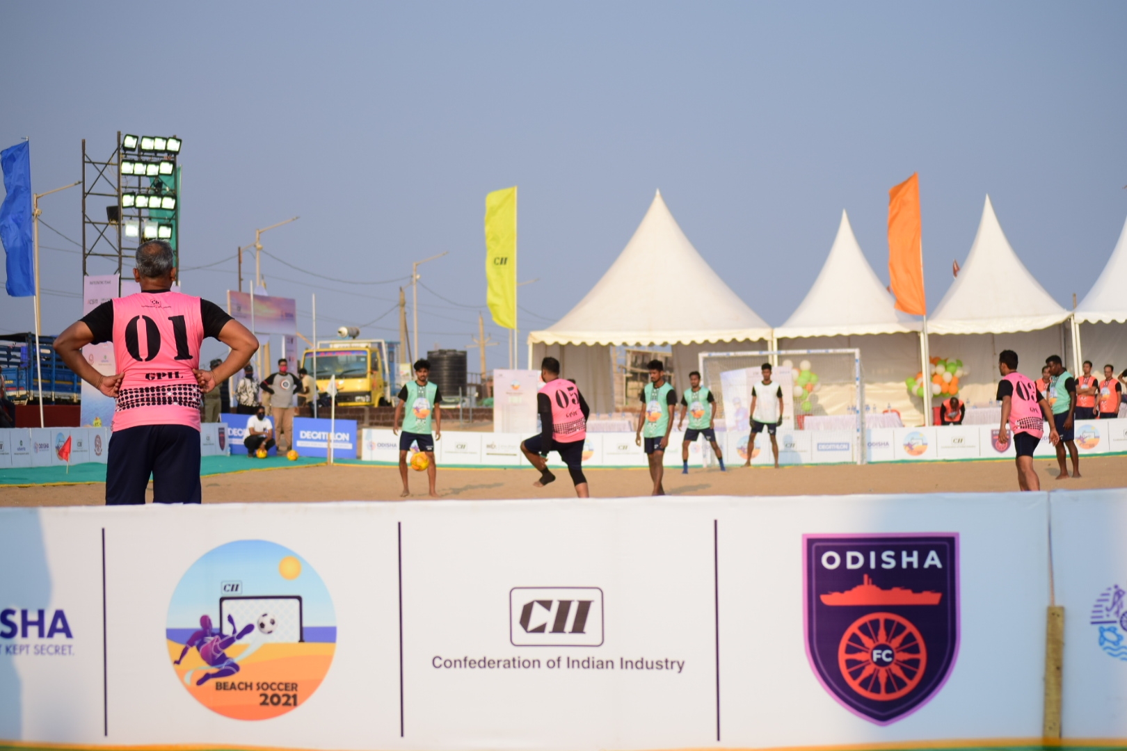 CII Beach Soccer 2021 starts in Konark, looks at integrating football and tourism