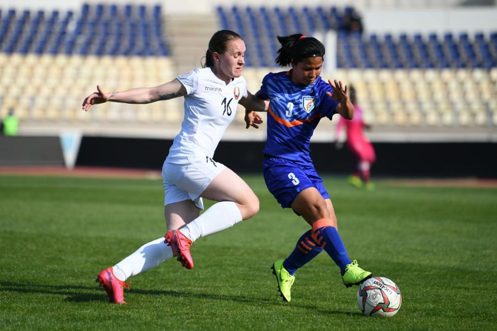 Indian women's football team go down 1-2 against lower ranked Belarus