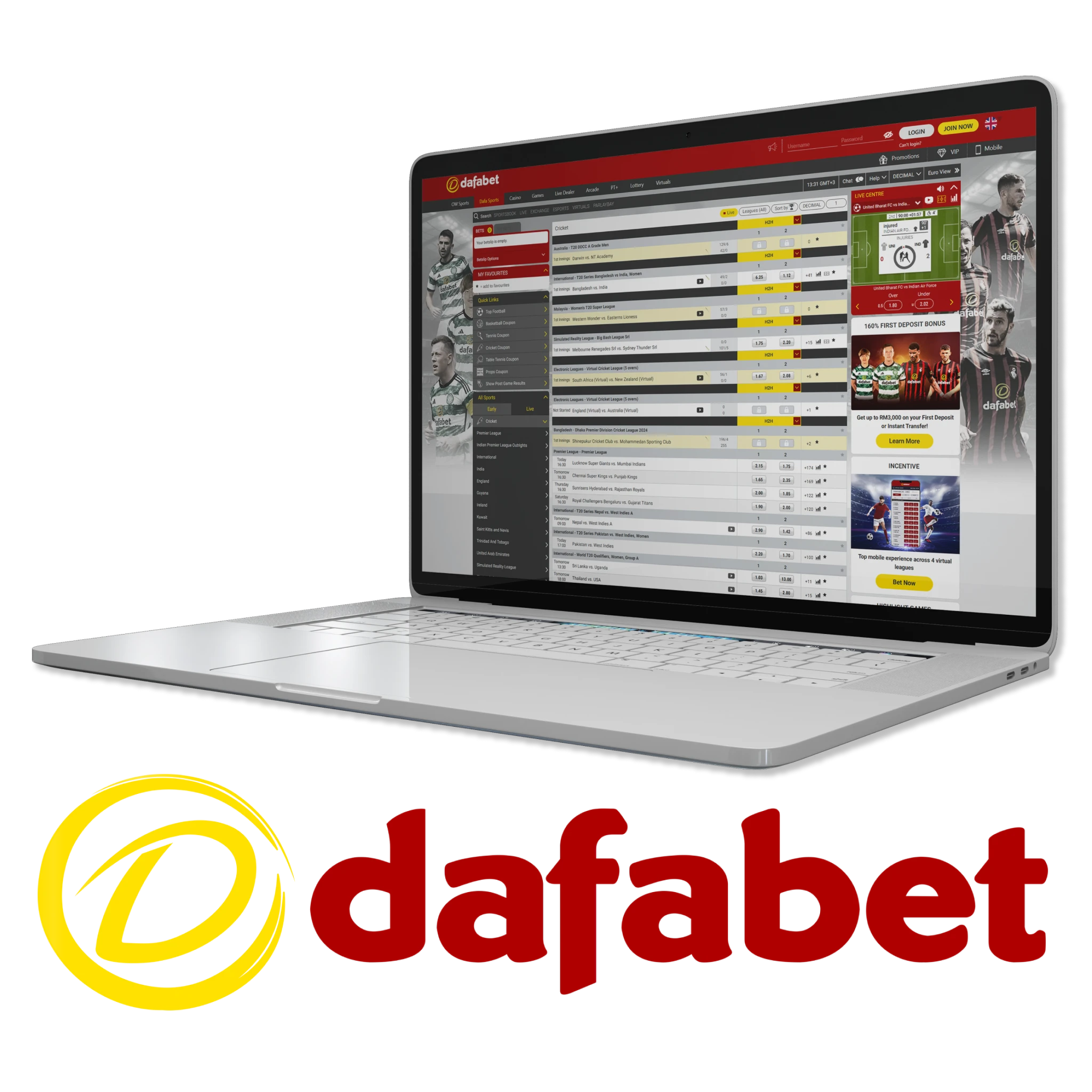 Dafabet is a gambling platform where cricket betting can be done to your advantage using different features, markets, and bet types daily. 