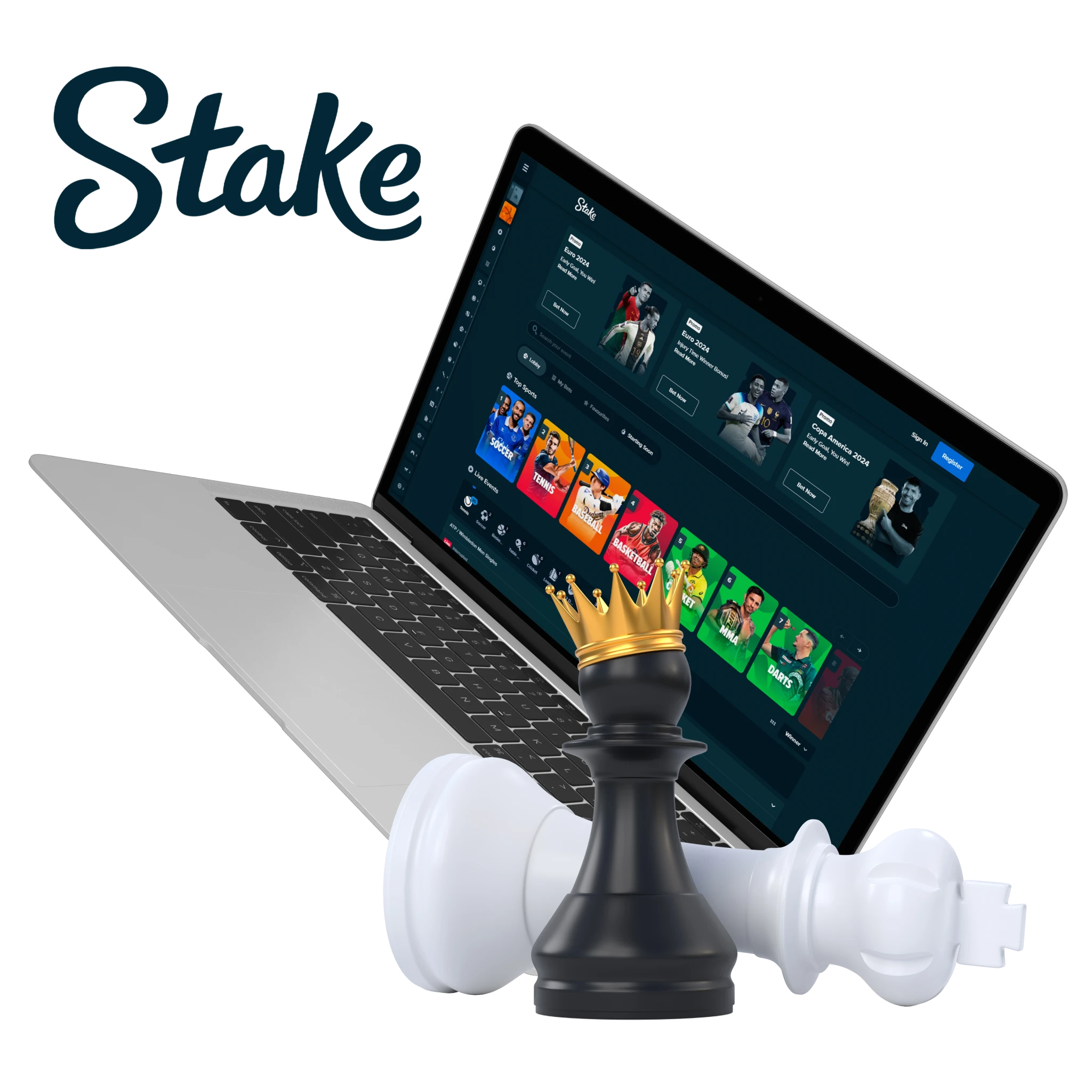 Stake is a good option for anyone looking to bet on chess with reliable features.