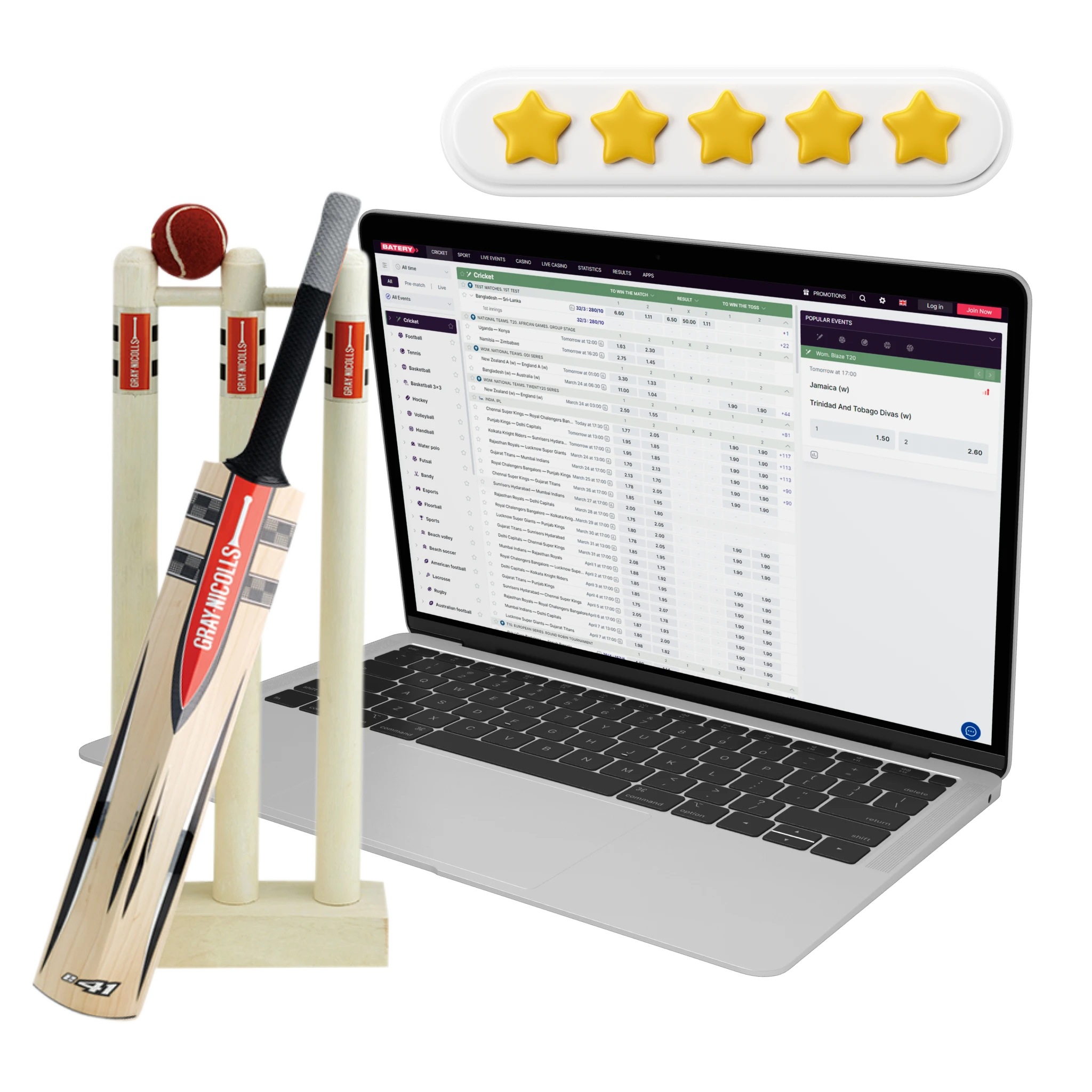 Cricket Betting Sites