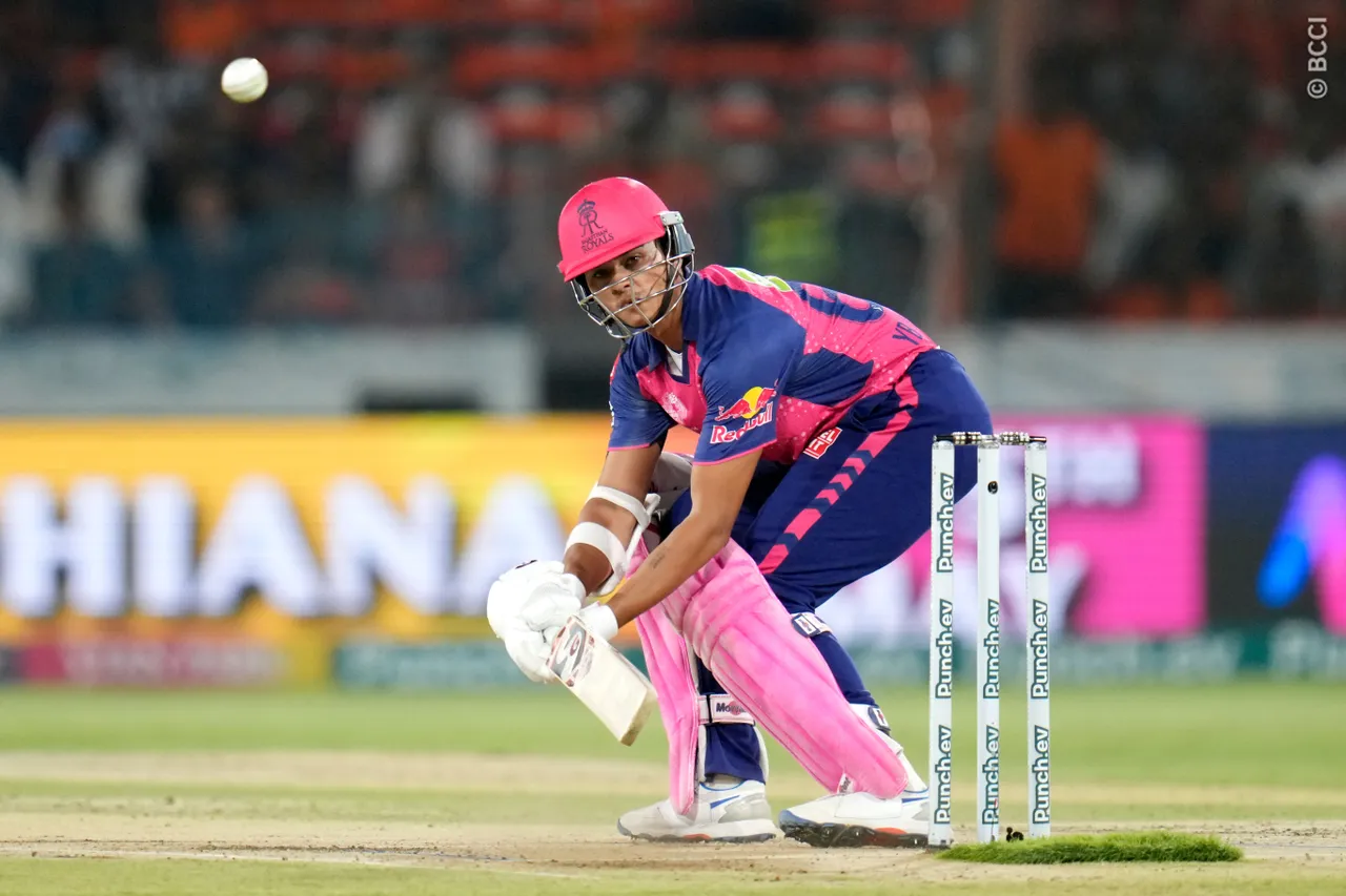 ‌IPL 2024 | Twitter reacts to Yashasvi’s ABD-like strokeplay caving into horrible dismissal 